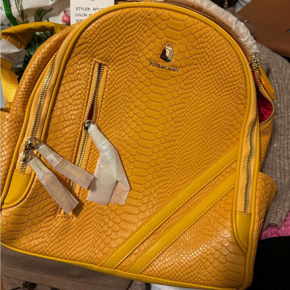 Tote and Carry back pack